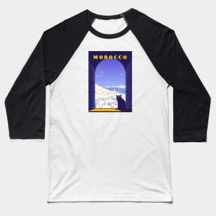 Morocco Baseball T-Shirt